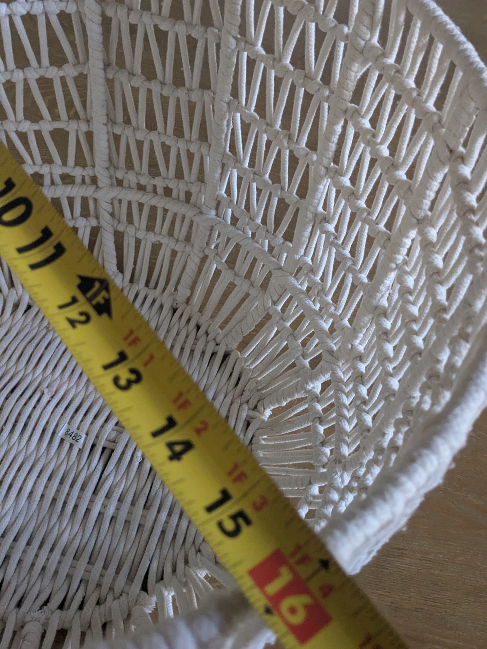 Target Cream Woven Rope Storage Basket - Picture 5 of 6